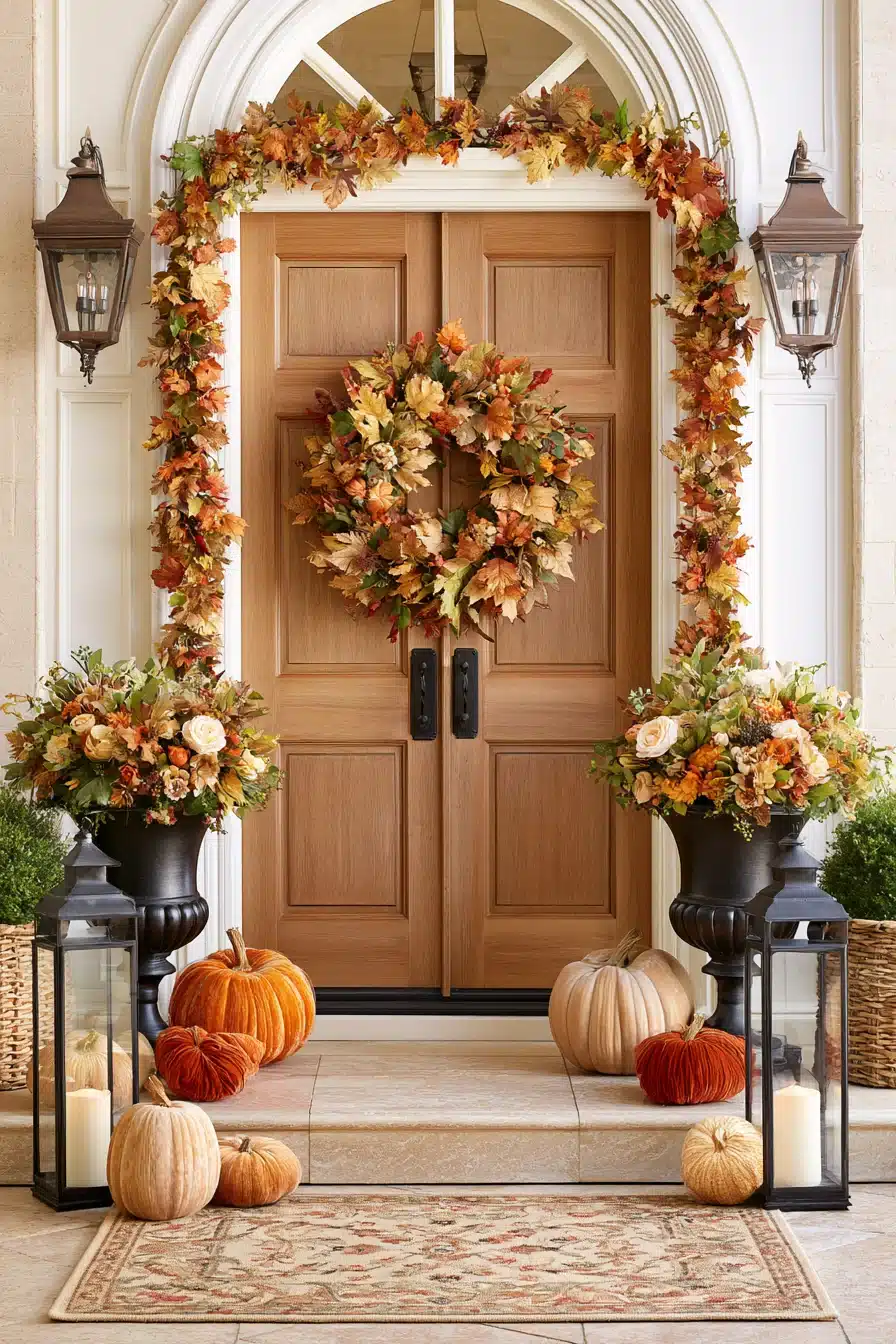 27 Outdoor Fall Decorations for a Warm and Welcoming Home