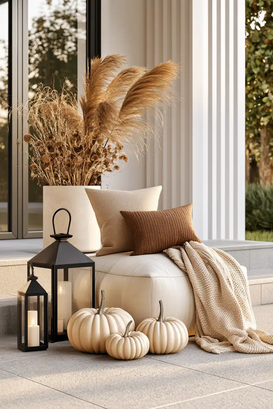 27 Gorgeous Autumn Front Porch Decor Ideas for a Warm Seasonal Welcome