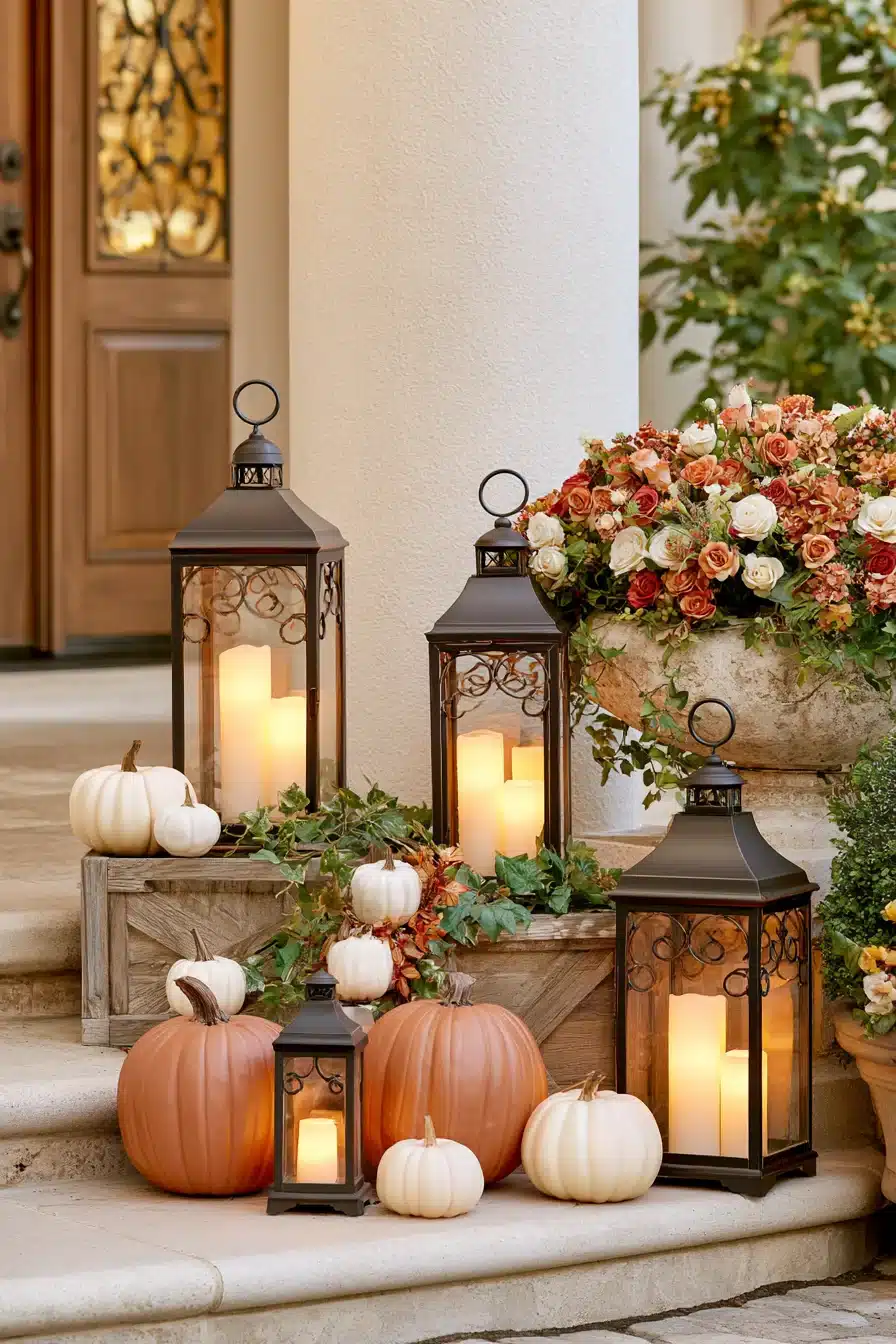 27 Outdoor Fall Decorations for a Warm and Welcoming Home