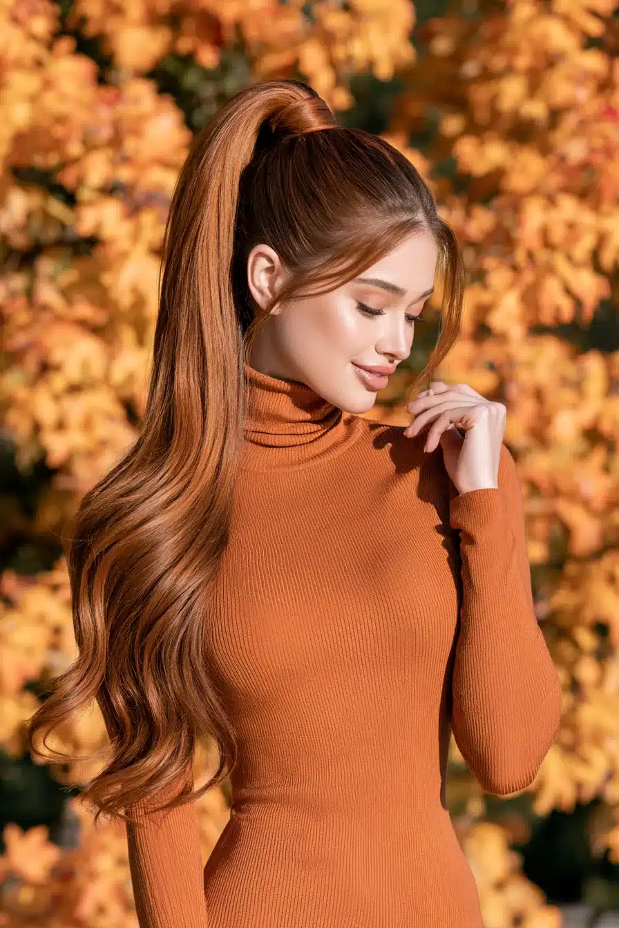27 Beautiful Hairstyles for Autumn That Create a Cozy Effortless Look