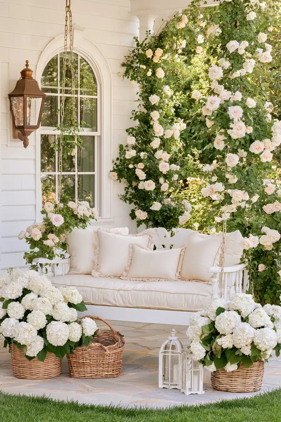 27 Charming Porch Swing Ideas for a Cozy Outdoor Retreat