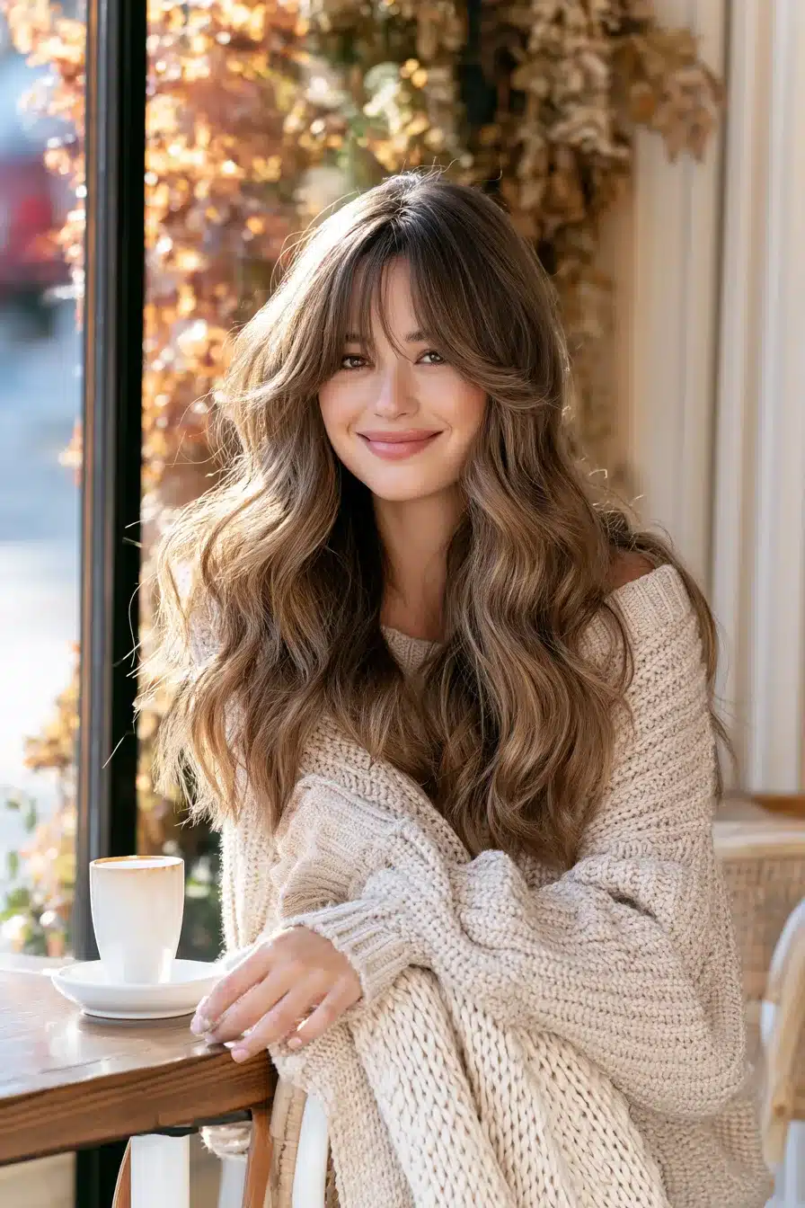 27 Beautiful Hairstyles for Autumn That Create a Cozy Effortless Look