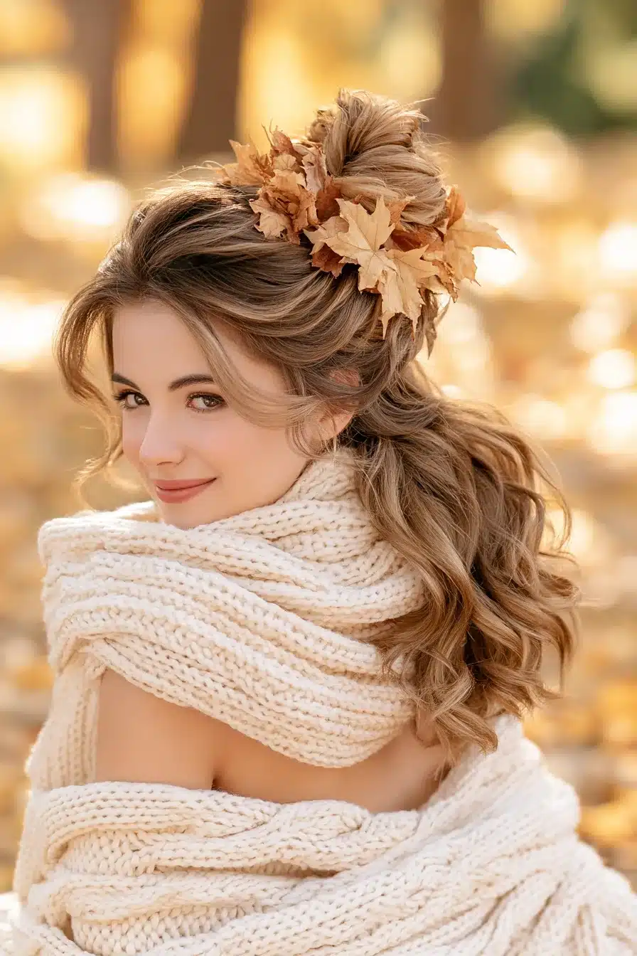 27 Cute Autumn Hairstyles for a Cozy and Effortlessly Beautiful Look