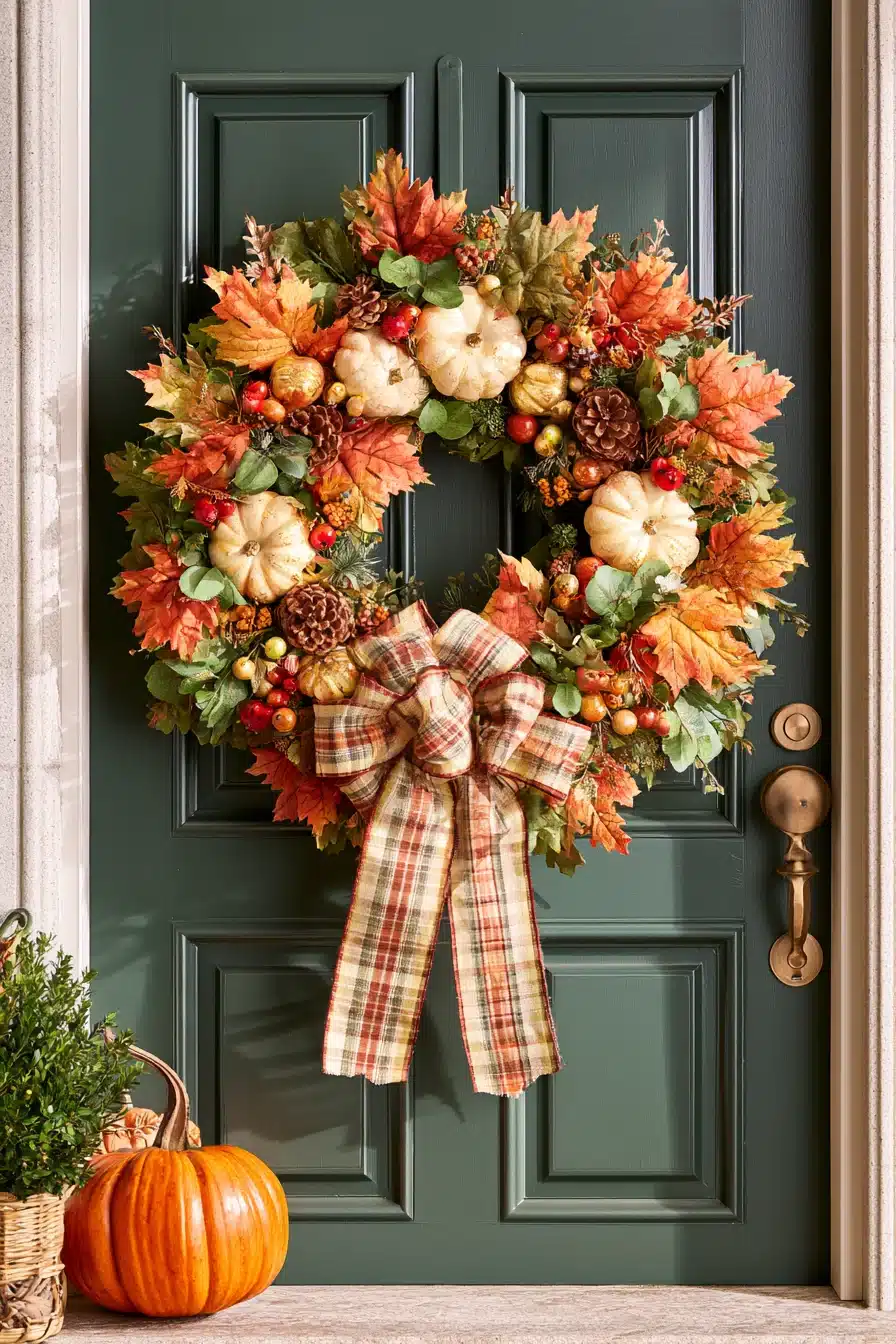 27 Outdoor Fall Decorations for a Warm and Welcoming Home
