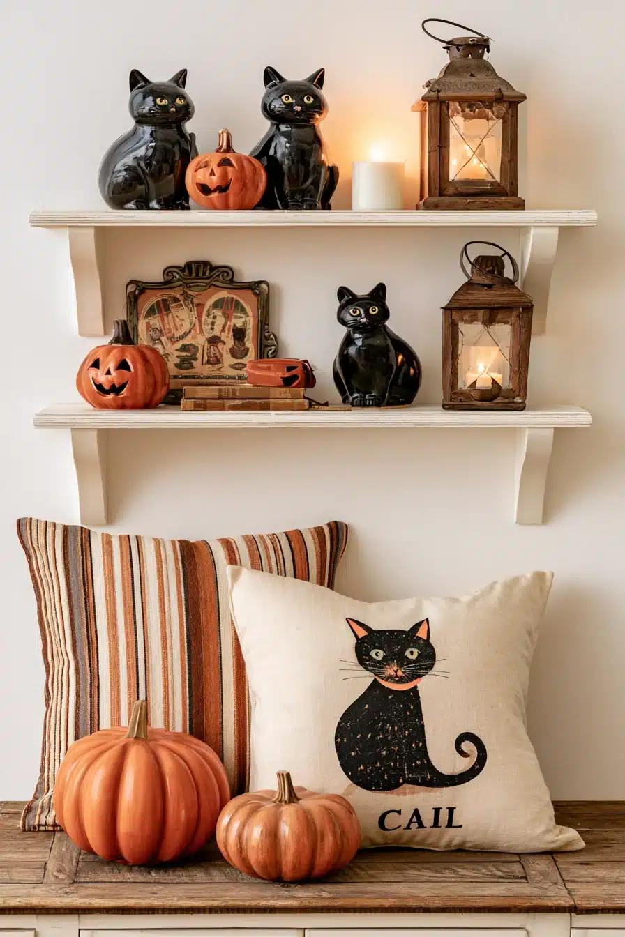 27 Enchanting Vintage Halloween Decor Ideas Filled With Nostalgic Charm