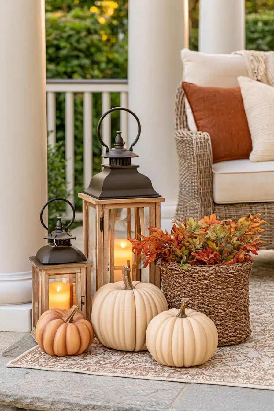 27 Gorgeous Autumn Front Porch Decor Ideas for a Warm Seasonal Welcome