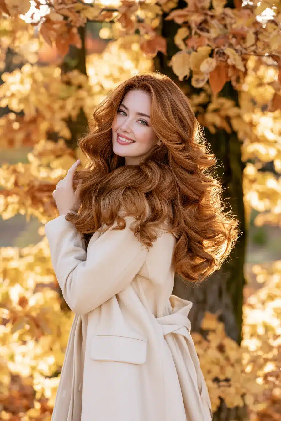 27 Beautiful Hairstyles for Autumn That Create a Cozy Effortless Look