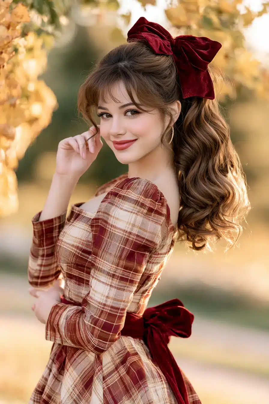 27 Cute Autumn Hairstyles for a Cozy and Effortlessly Beautiful Look
