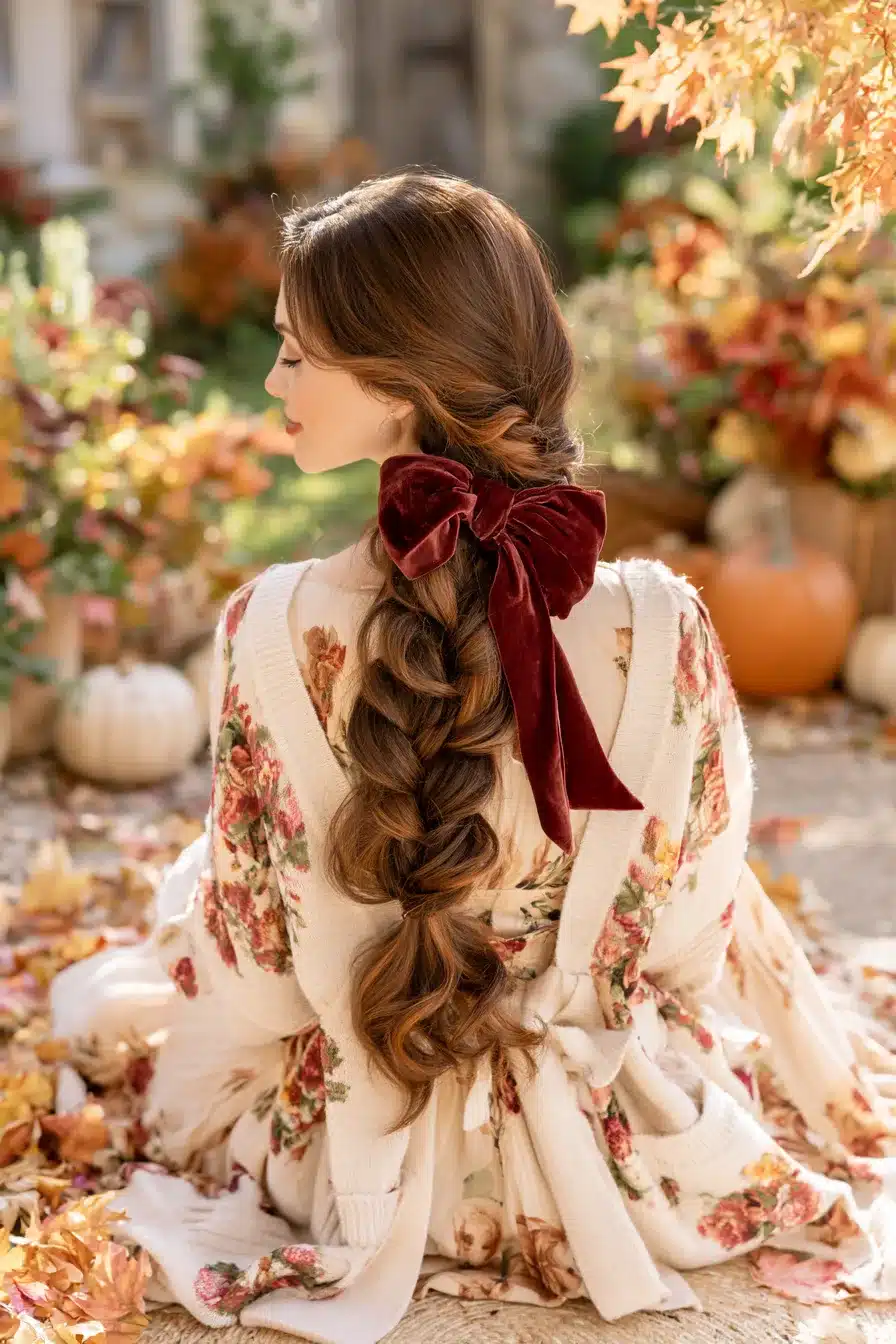27 Beautiful Hairstyles for Autumn That Create a Cozy Effortless Look