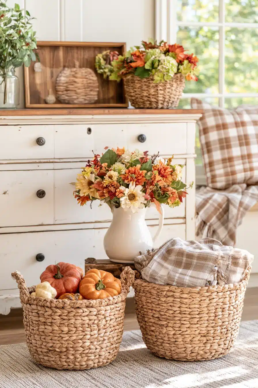 27 Cozy Cottage Fall Decor Ideas for a Warm Seasonal Home