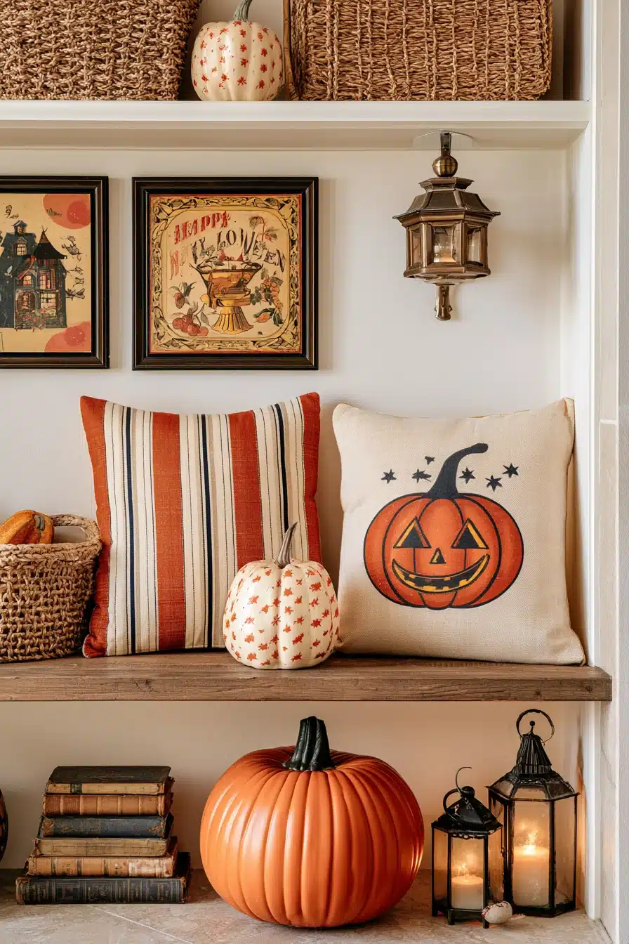 27 Enchanting Vintage Halloween Decor Ideas Filled With Nostalgic Charm