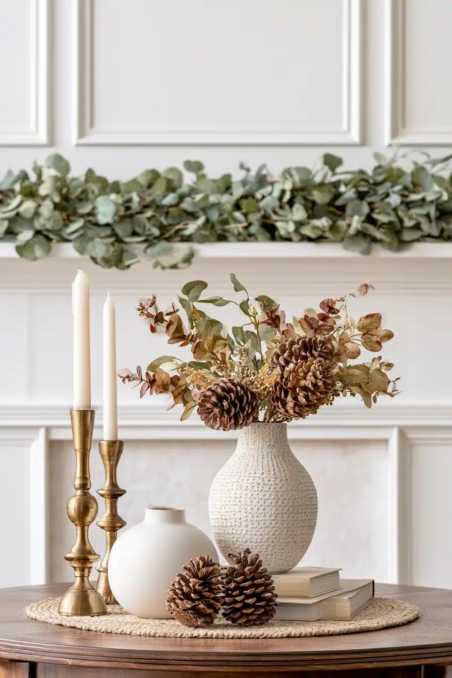 27 Gorgeous Fall Garland Mantle Ideas for a Cozy Seasonal Display