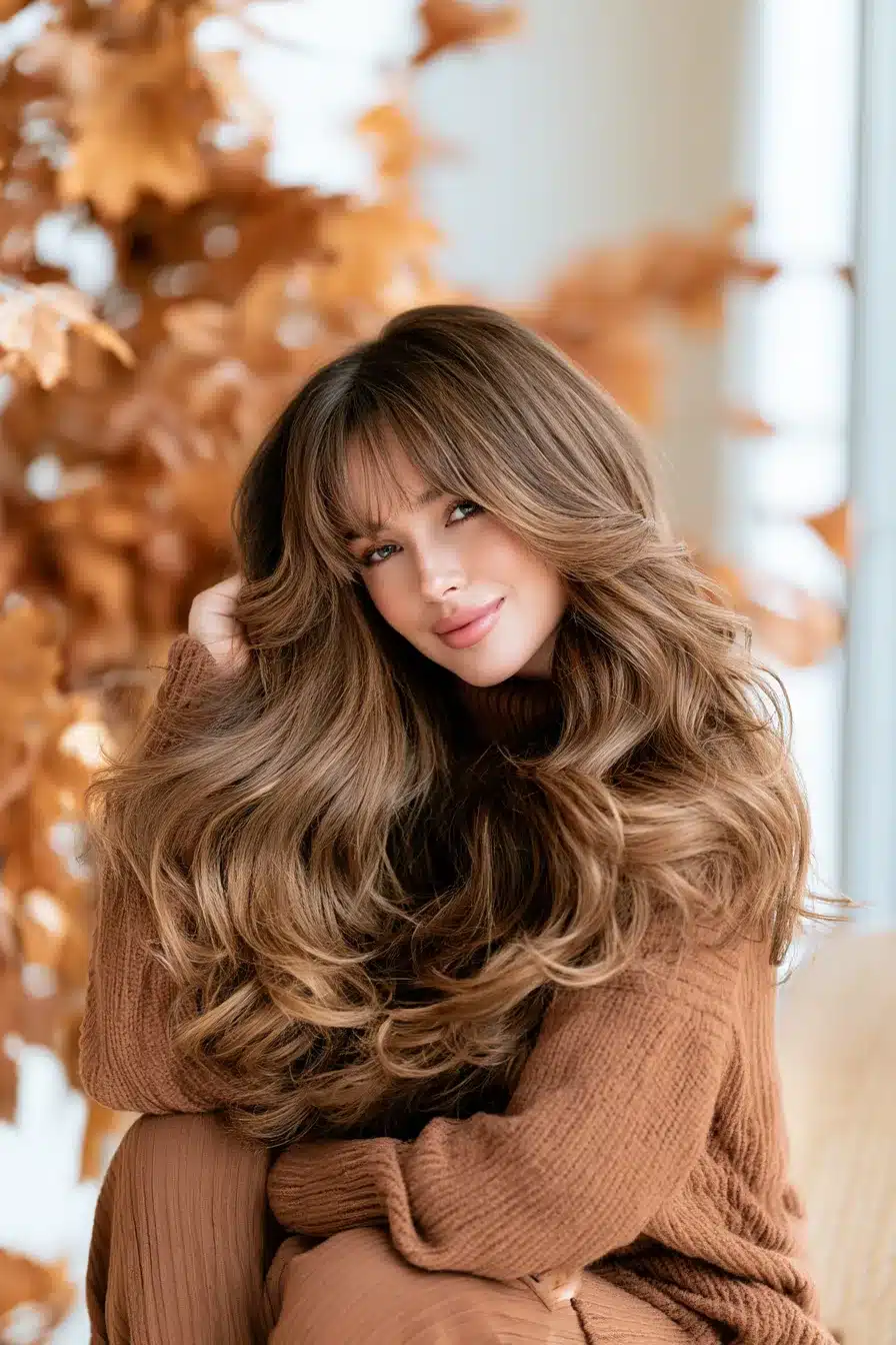 27 Cute Autumn Hairstyles for a Cozy and Effortlessly Beautiful Look
