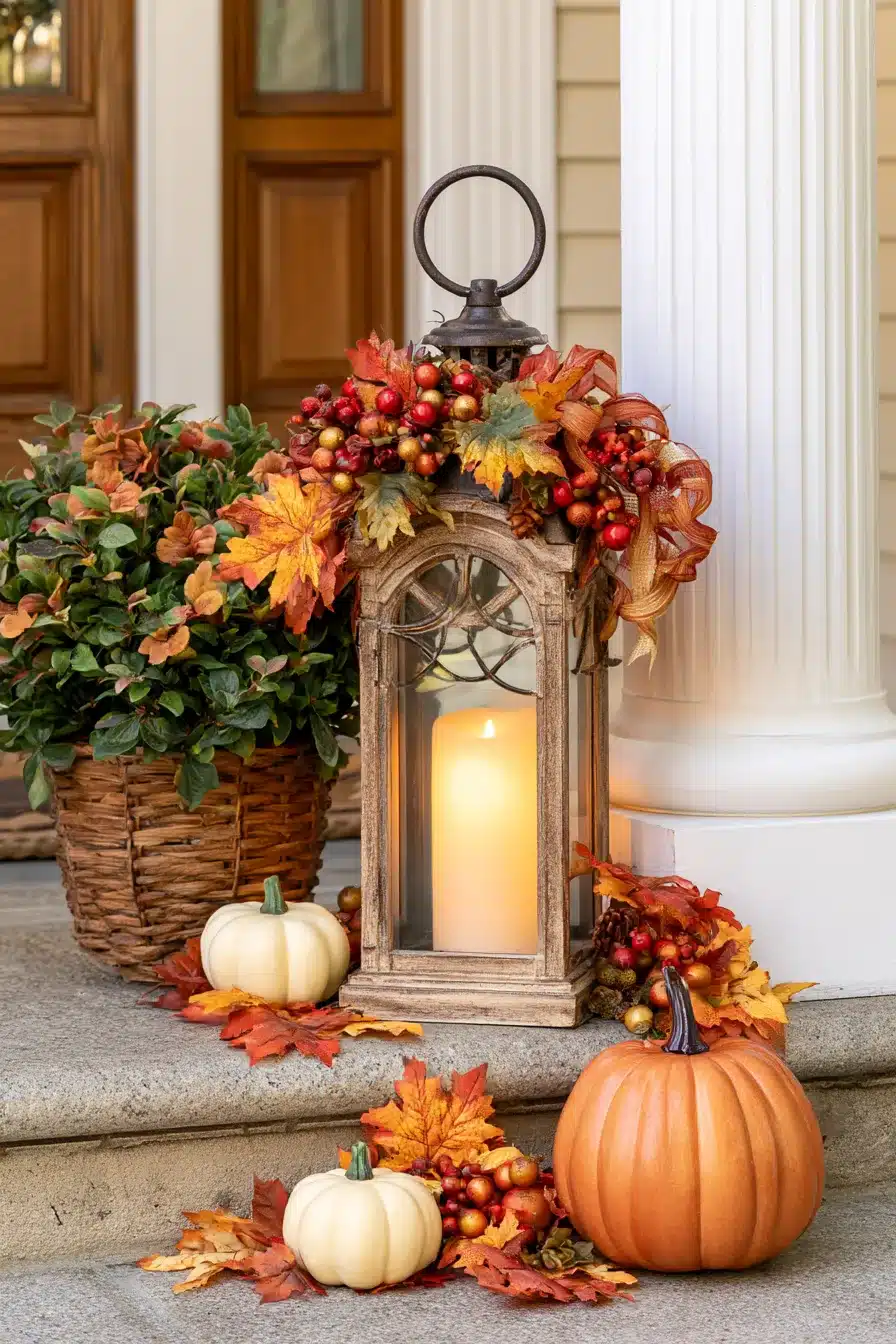 27 Fall Lantern Decor Ideas For A Cozy Autumn Glow