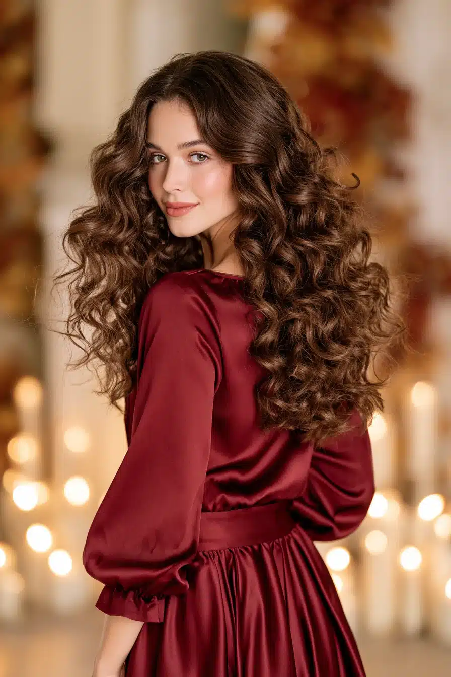 27 Gorgeous Autumn Curly Hairstyles for a Cozy Seasonal Look