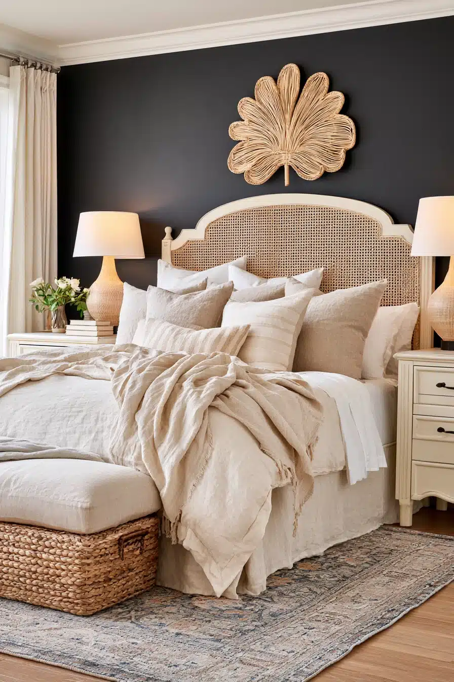 27 Black Accent Wall Bedroom Ideas With Timeless Appeal