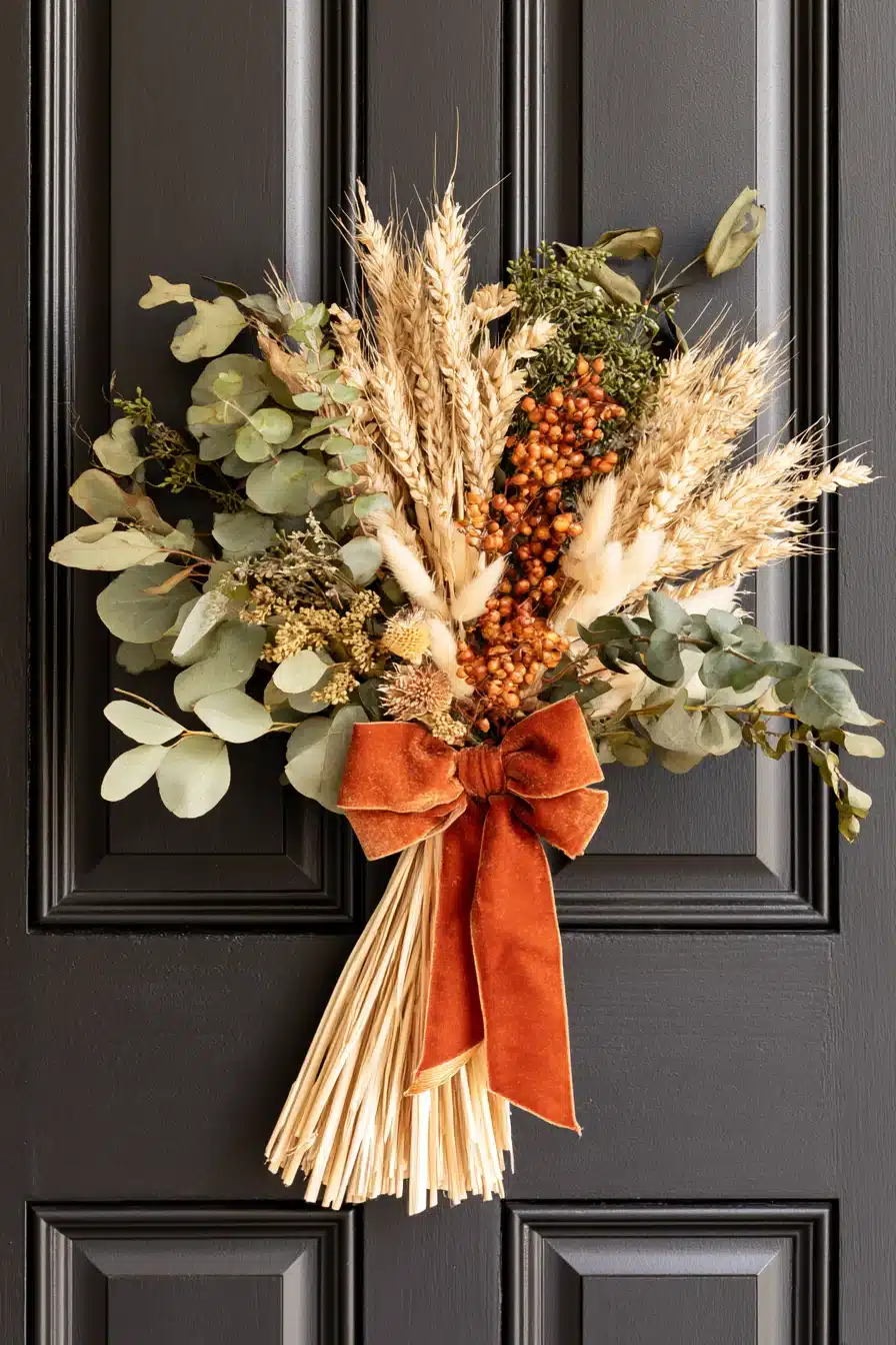 27 Easy DIY Fall Wreaths For A Welcoming Front Door