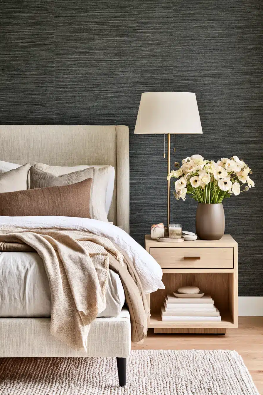 27 Black Accent Wall Bedroom Ideas With Timeless Appeal