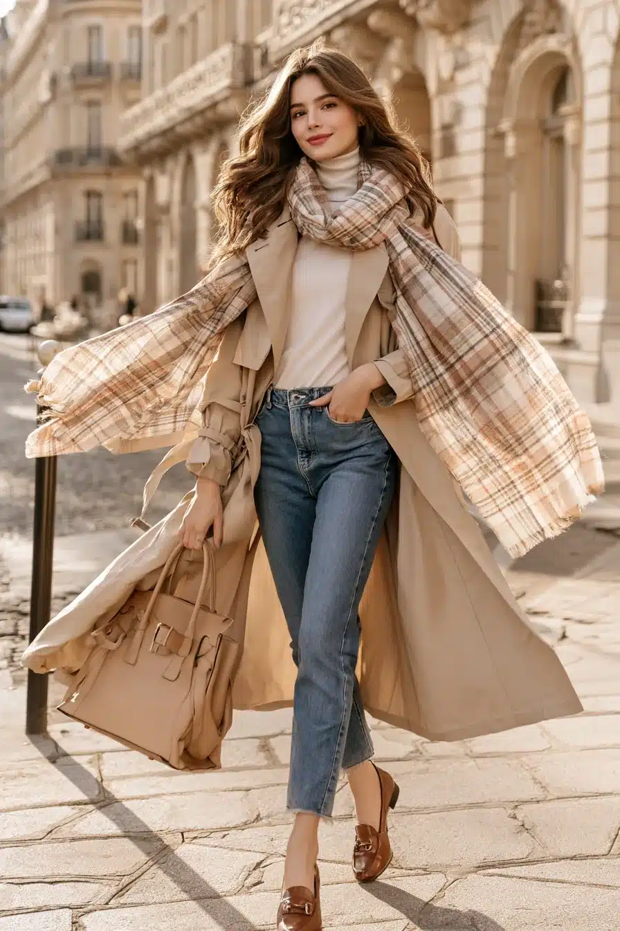 27 Winter Outfits With Scarves That Look Cozy and Chic