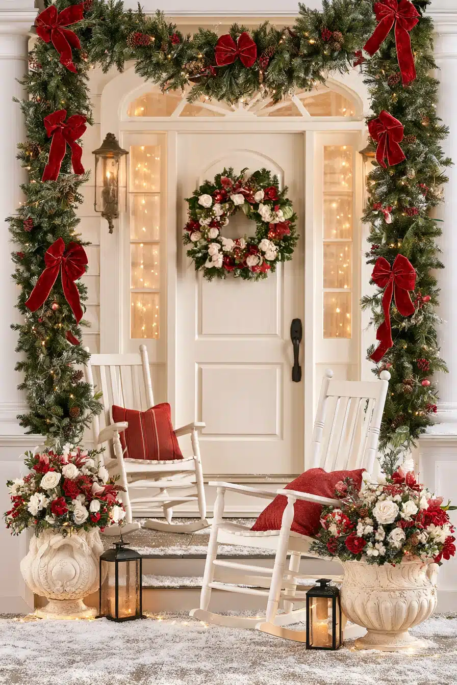 27 Magical Front Porch Christmas Decor Ideas For A Festive Welcome