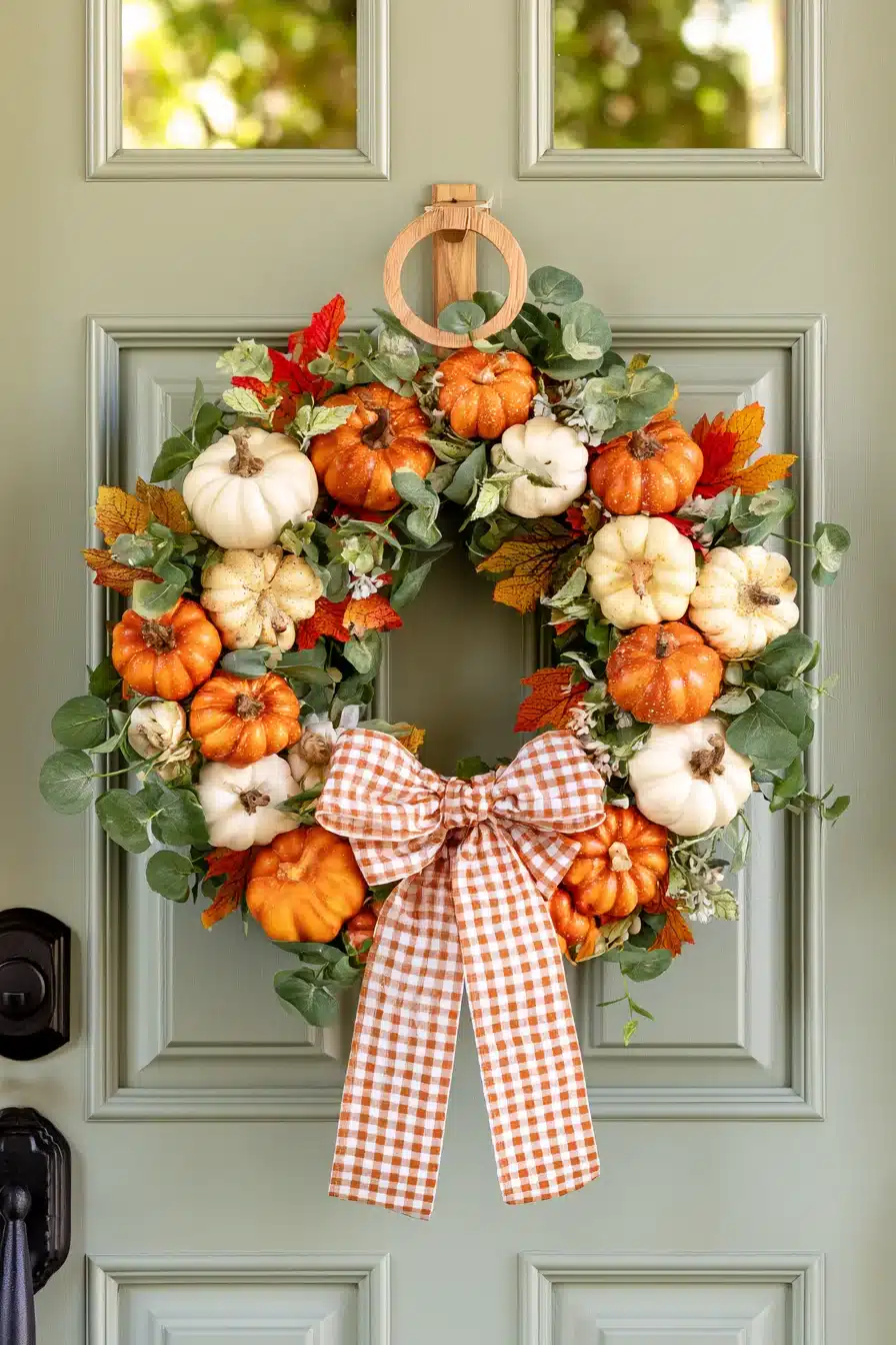 27 Easy DIY Fall Wreaths For A Welcoming Front Door