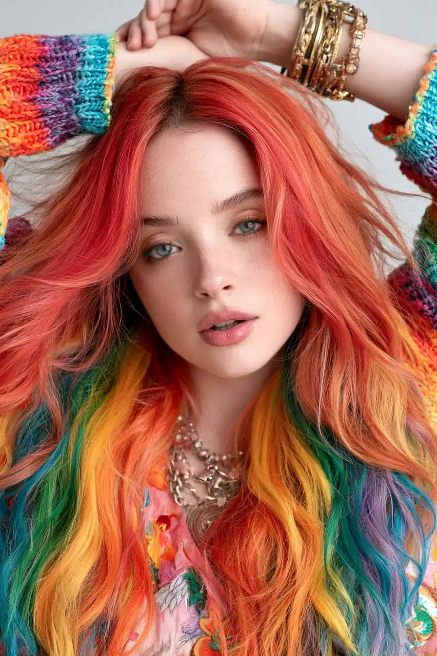 27 Stunning Vivid Hair Colors That Turn Heads