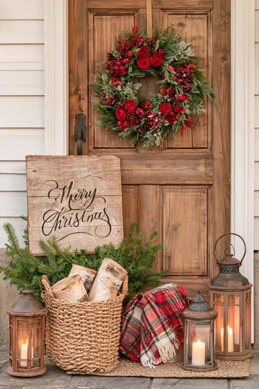 27 Magical Front Porch Christmas Decor Ideas For A Festive Welcome