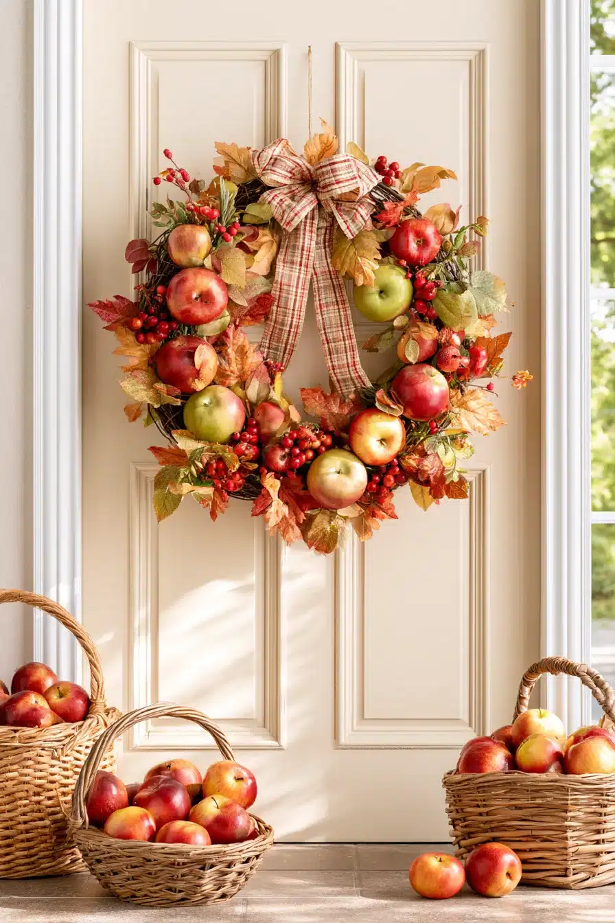 27 Easy DIY Fall Wreaths For A Welcoming Front Door