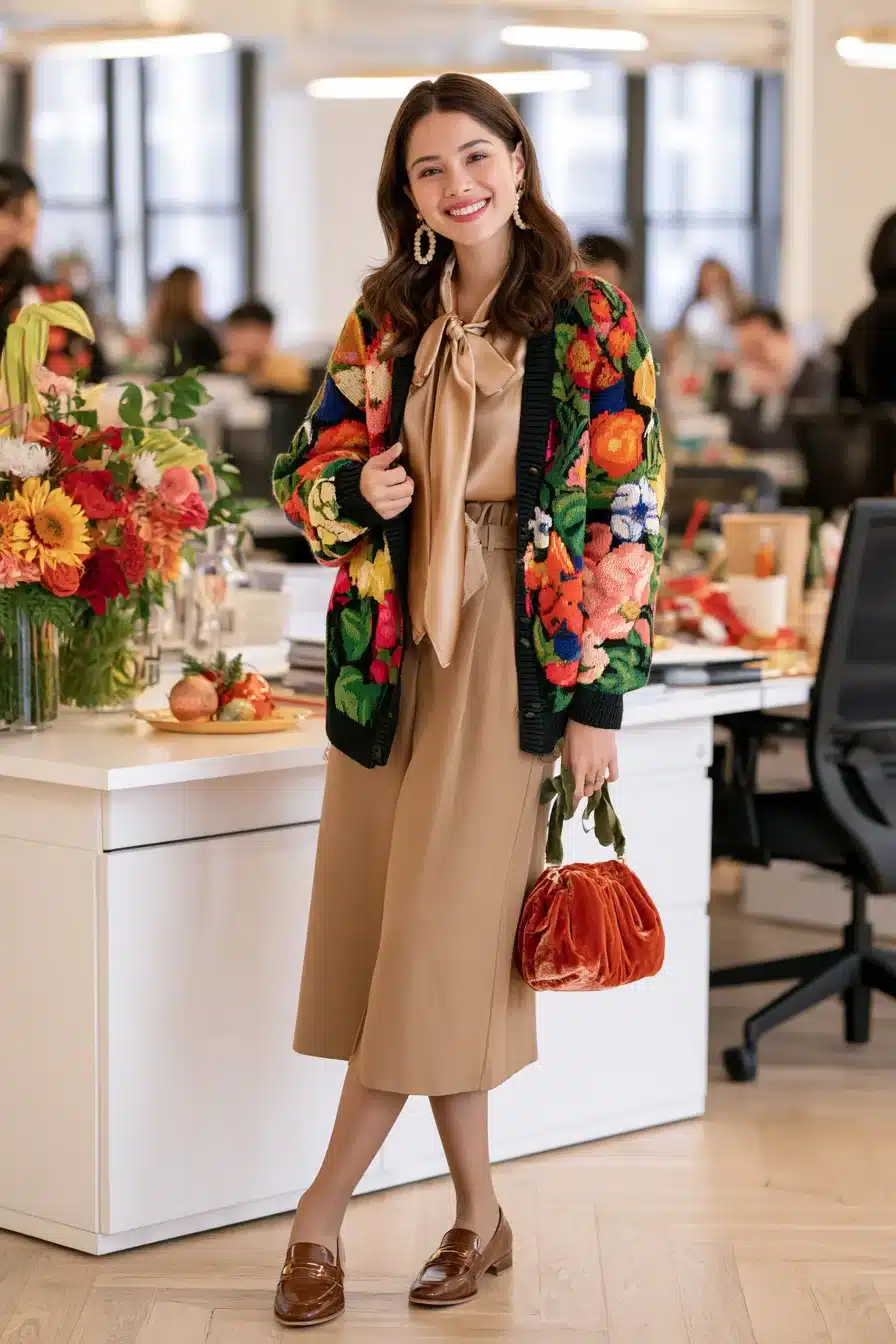 27 Work Christmas Party Outfit Ideas That Feel Festive and Polished