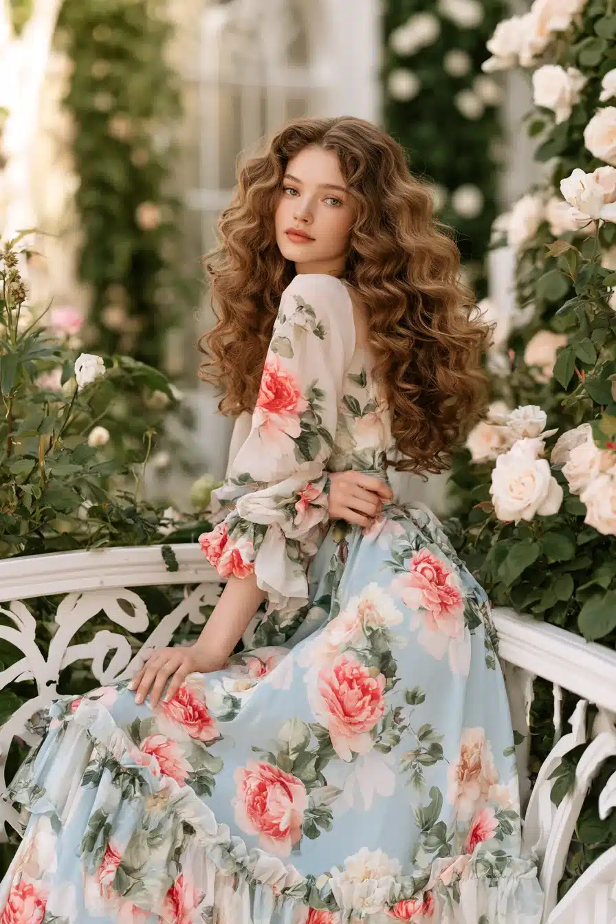 27 Dreamy Cottagecore Hairstyles for Long Hair With Romantic Countryside Charm