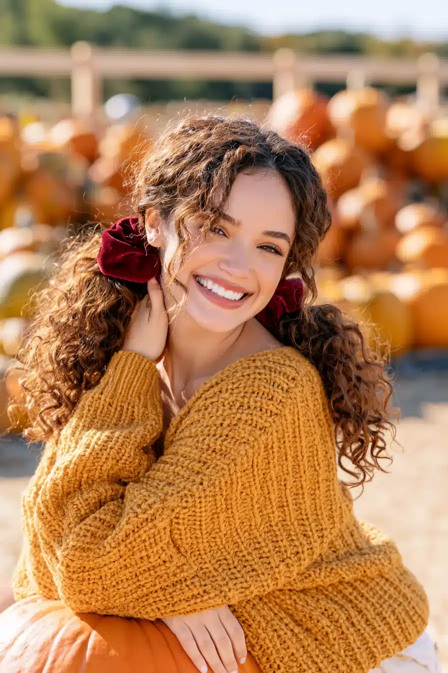 27 Gorgeous Autumn Curly Hairstyles for a Cozy Seasonal Look