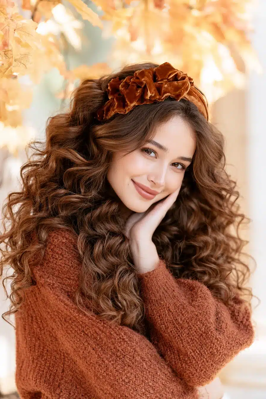27 Gorgeous Autumn Curly Hairstyles for a Cozy Seasonal Look