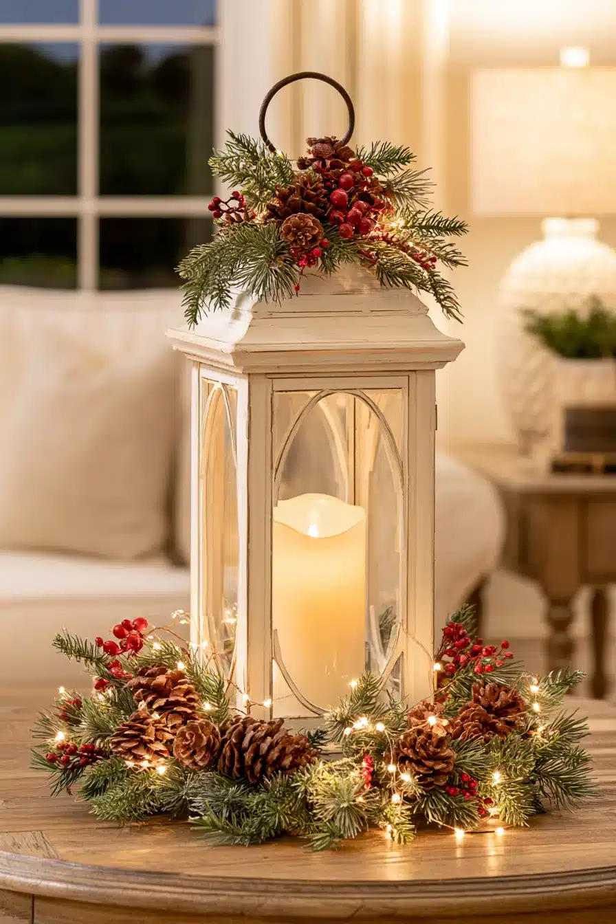 27 Christmas Coffee Table Decor Ideas for a Cozy Festive Living Room