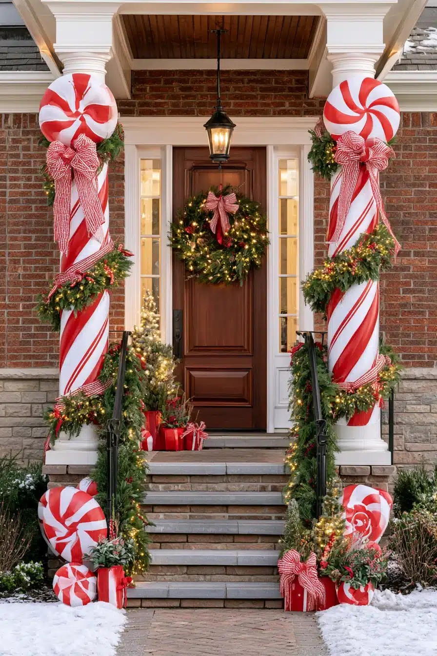 27 Magical Front Porch Christmas Decor Ideas For A Festive Welcome