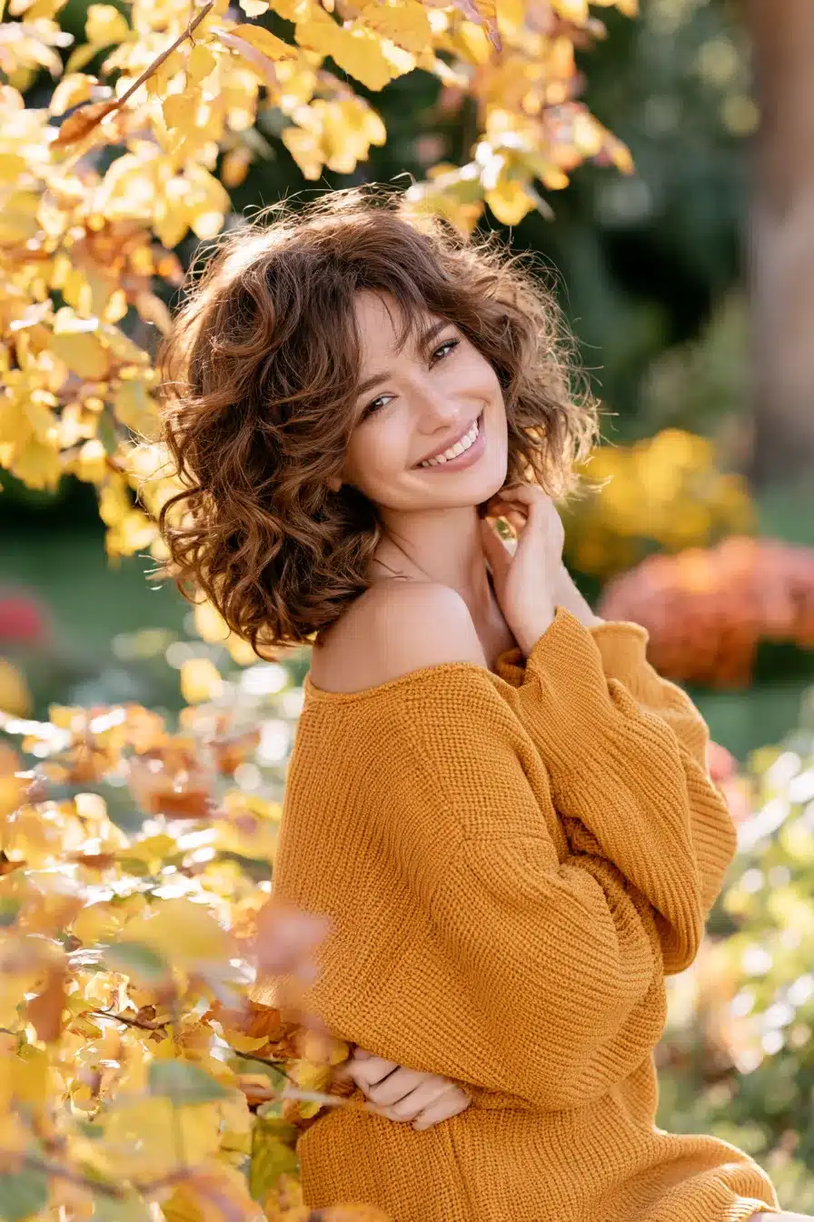 27 Gorgeous Autumn Hairstyles for Short Hair That Feel Cozy and Chic