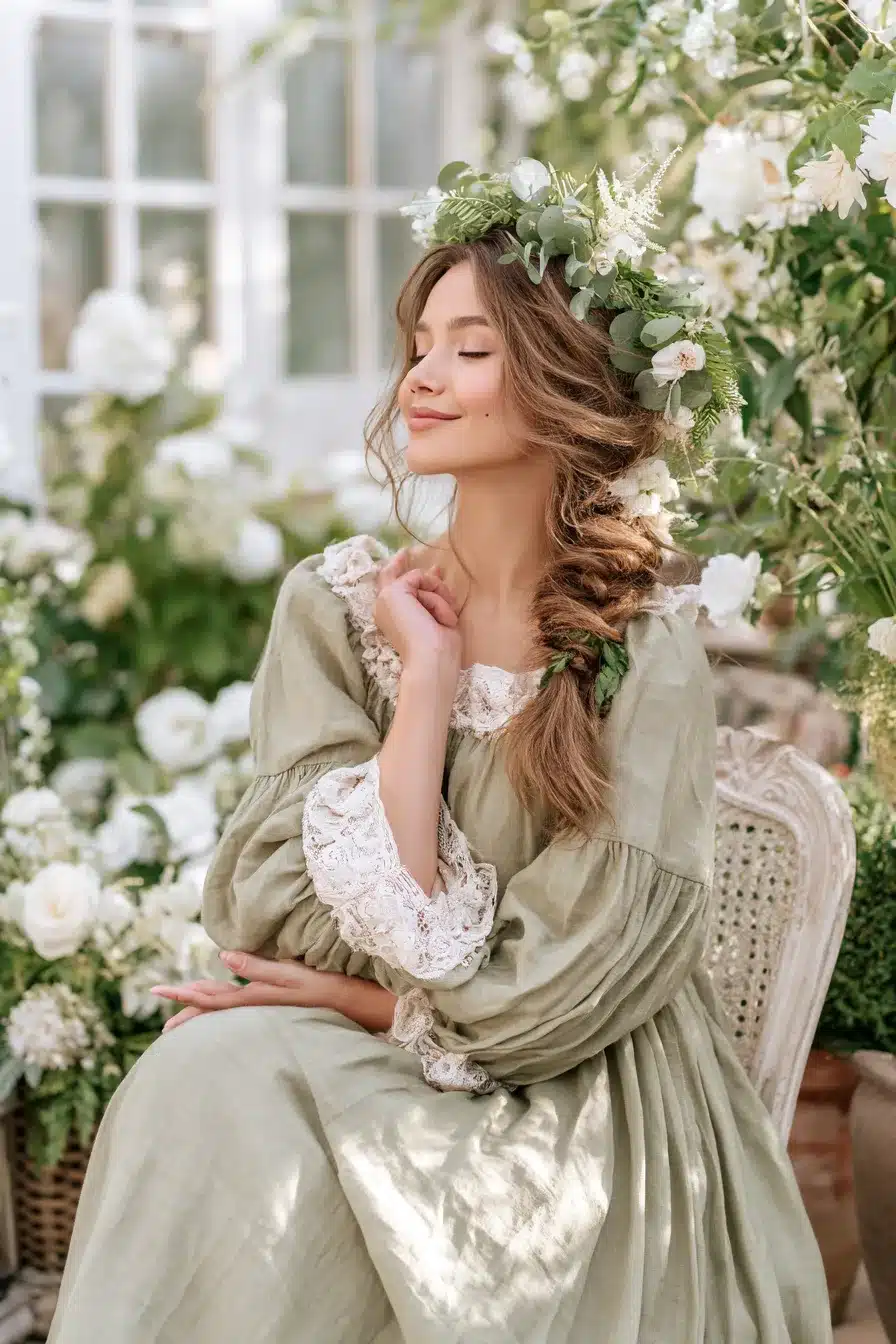 27 Enchanting Cottagecore Aesthetic Hairstyles for a Dreamy Romantic Look