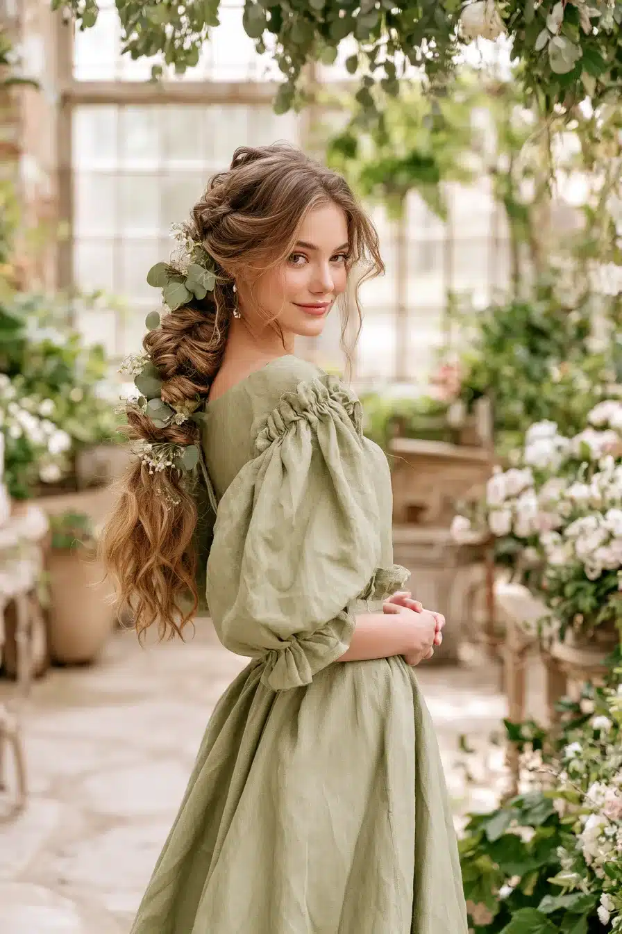 27 Dreamy Cottagecore Hairstyles for Long Hair With Romantic Countryside Charm