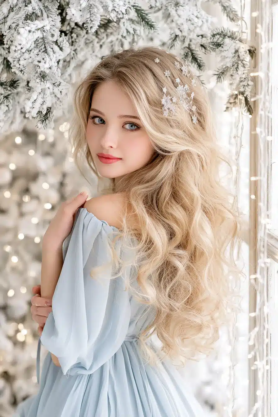 27 Magical Christmas Hair Ideas For A Festive Holiday Look