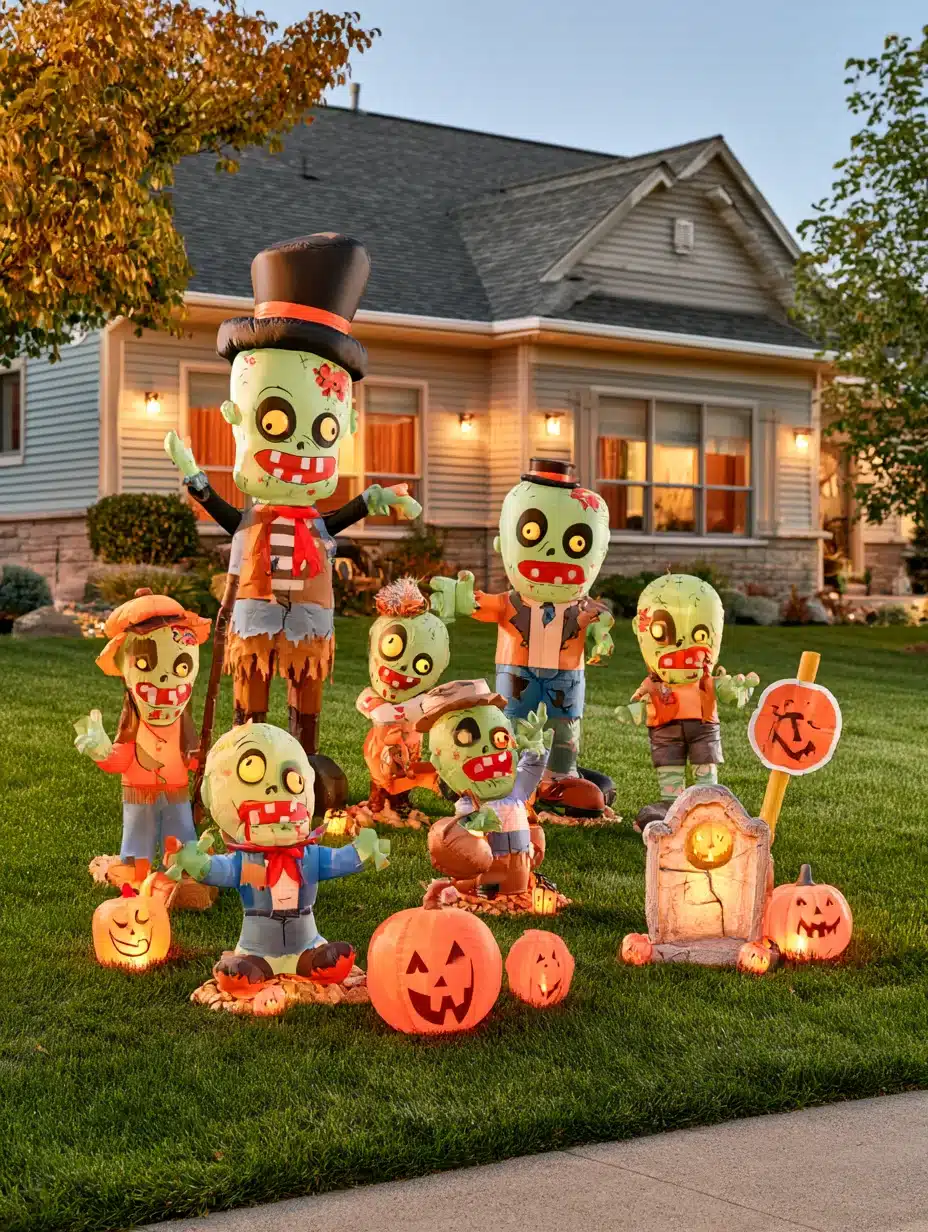 27 Spooky Halloween Yard Decorations for a Haunting Outdoor Display