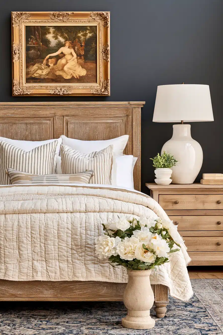 27 Black Accent Wall Bedroom Ideas With Timeless Appeal