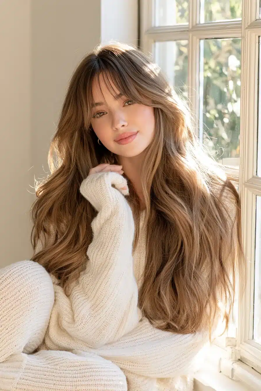 27 Beautiful Layered Hair With Bangs Ideas For A Fresh Look