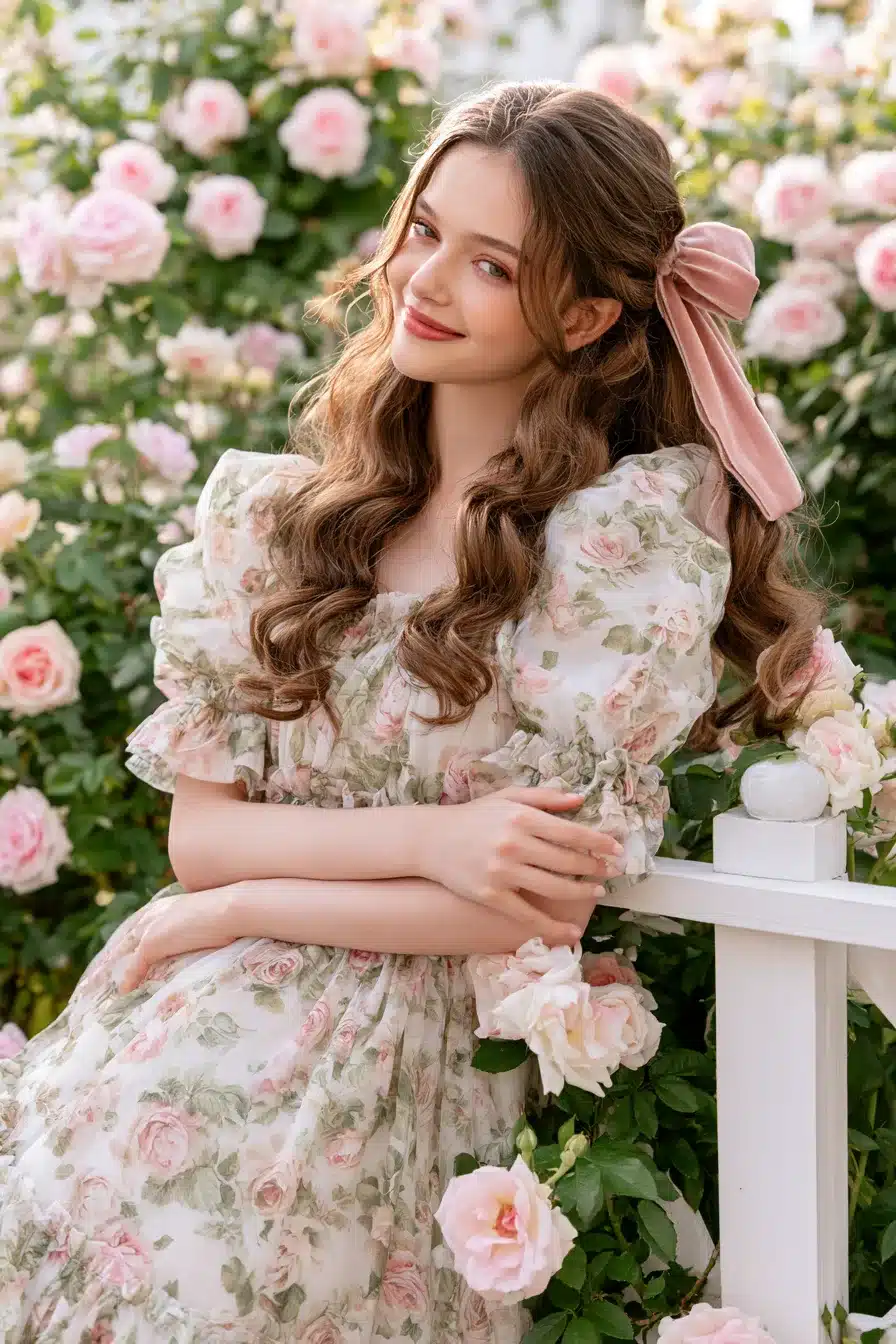 27 Enchanting Cottagecore Aesthetic Hairstyles for a Dreamy Romantic Look