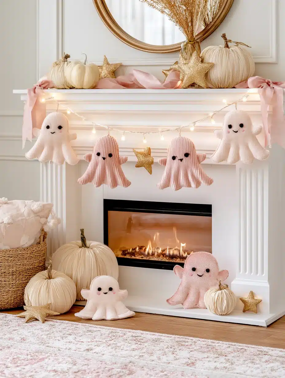27 Dreamy Pink Halloween Decor Ideas For A Playful Spooky Home