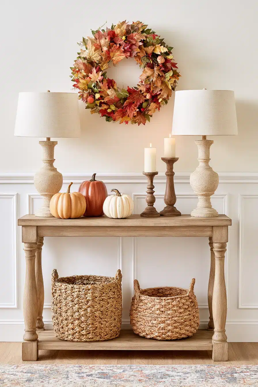 27 Fall Entryway Decor Ideas for a Warm and Welcoming Home