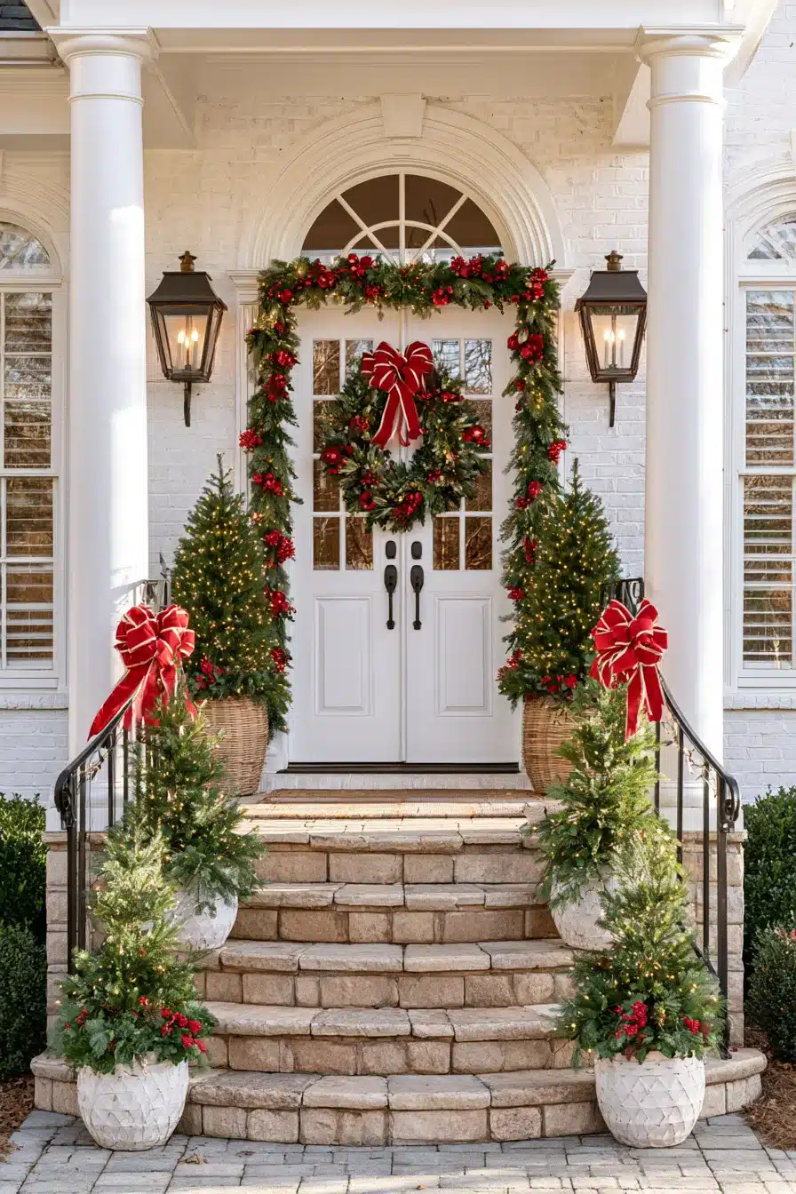27 Magical Front Porch Christmas Decor Ideas For A Festive Welcome