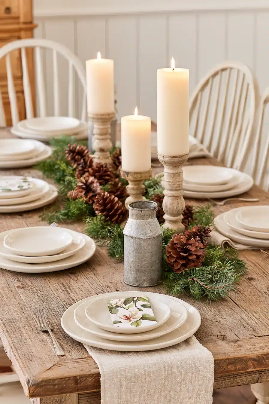 27 Christmas Table Decor Ideas for a Warm and Magical Holiday Gathering