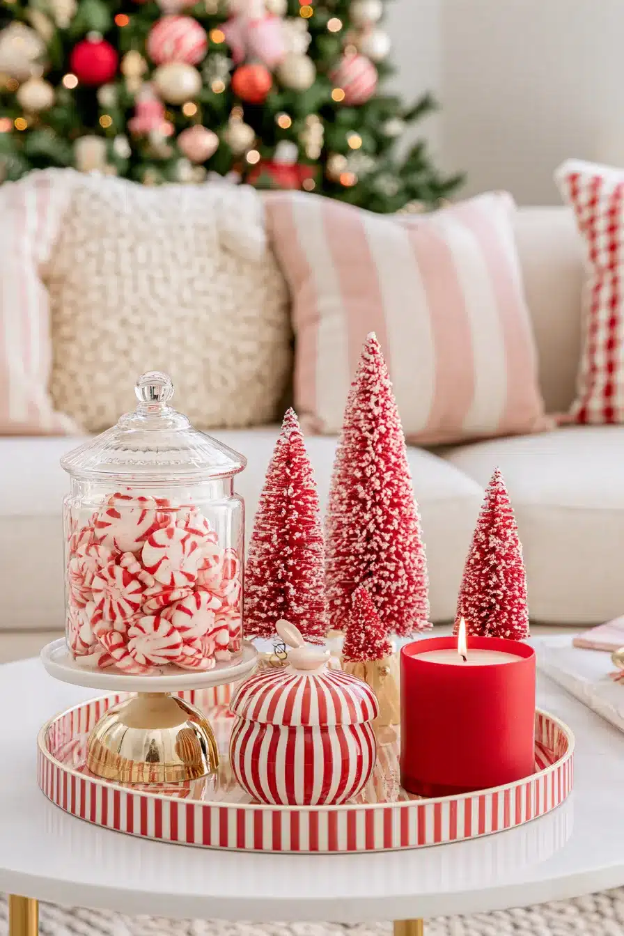 27 Christmas Coffee Table Decor Ideas for a Cozy Festive Living Room