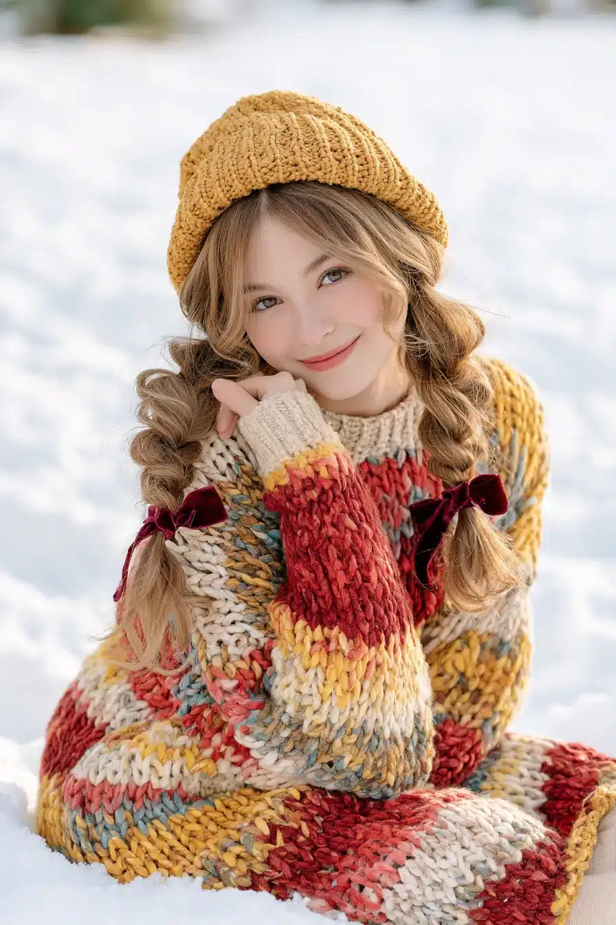 27 Cute Winter Hairstyles For Cozy And Stylish Seasonal Looks