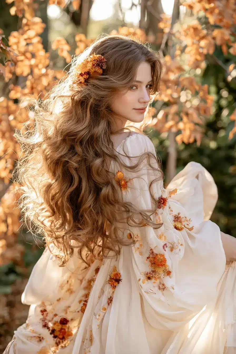 27 Gorgeous Autumn Curly Hairstyles for a Cozy Seasonal Look