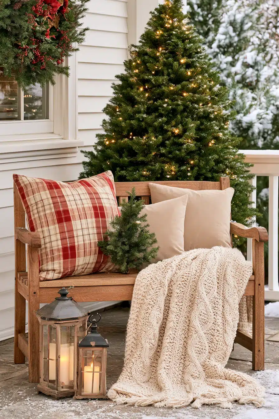 27 Magical Front Porch Christmas Decor Ideas For A Festive Welcome